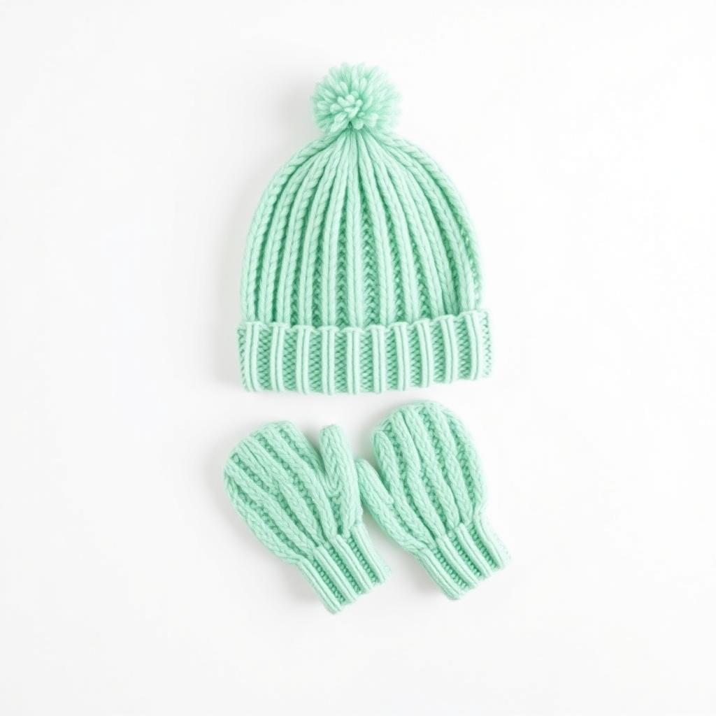 Cosy Beanie & Mitten Set