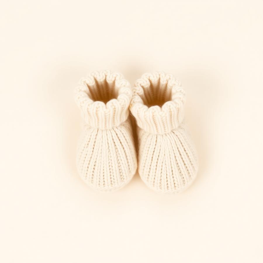 Knitted Booties Pair