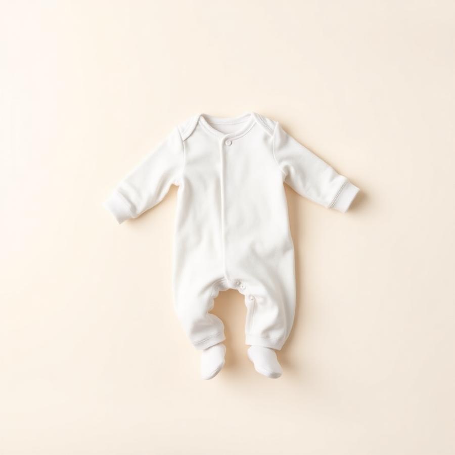 Preemie Soft Sleepsuit